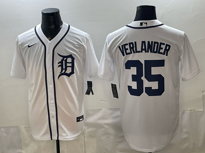 Men 2026 Detroit Tigers #35 Verlander white Game Nike MLB Jersey 007->detroit tigers->MLB Jersey